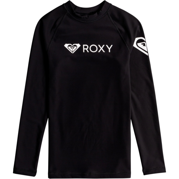 2025 Roxy Womens Heater Thermal Long Sleeve Rash Vest ERJWR03555 - Anthracite